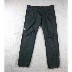 Flylow Pants Mens L Black Goodson Jogger Bike Mountain Biking Softshell Zipper